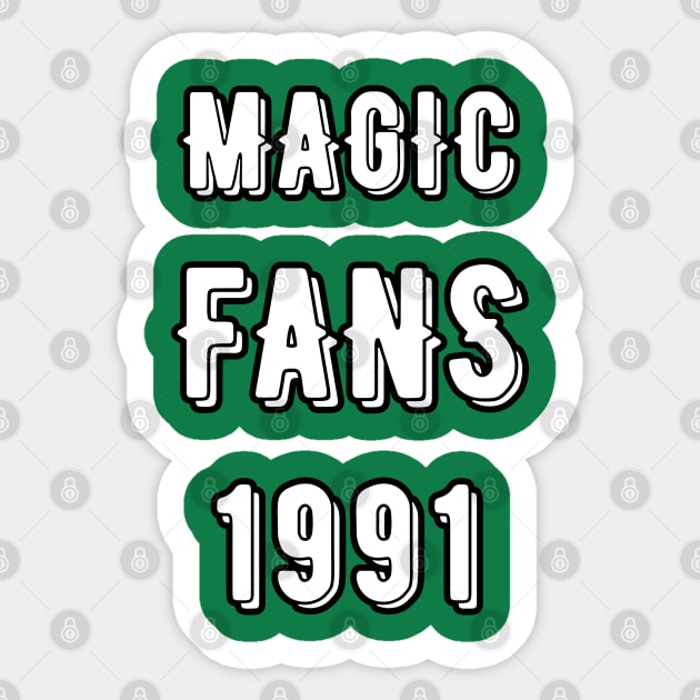 Magic Fans 91 Sticker by Providentfoot